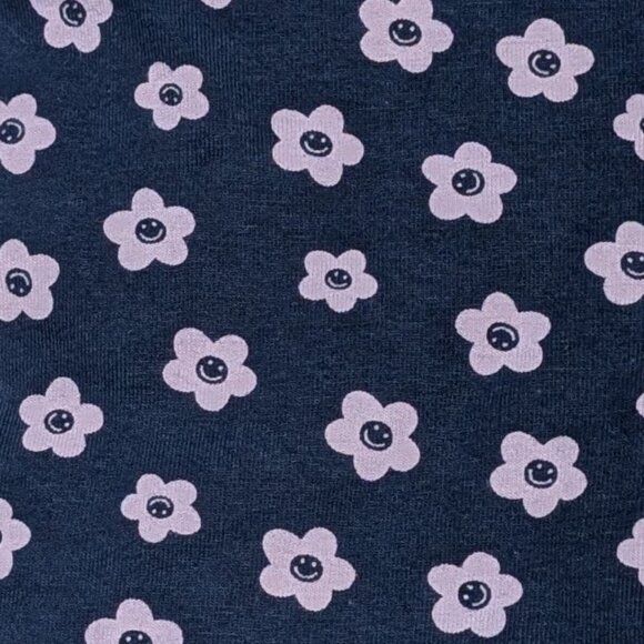 Little Trends Girls Whimsical Shorts for Bright Young Minds NWT Navy Blue floral - Picture 5 of 8